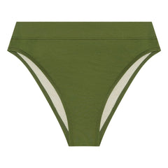 Peony - Parte de abajo de jersey de fibras recicladas Olivine | Olive