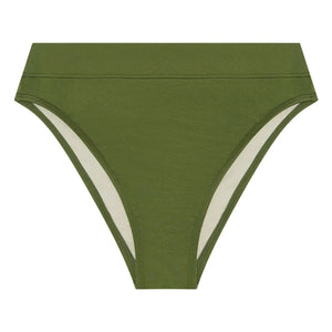 Peony - Parte de abajo de jersey de fibras recicladas Olivine | Olive