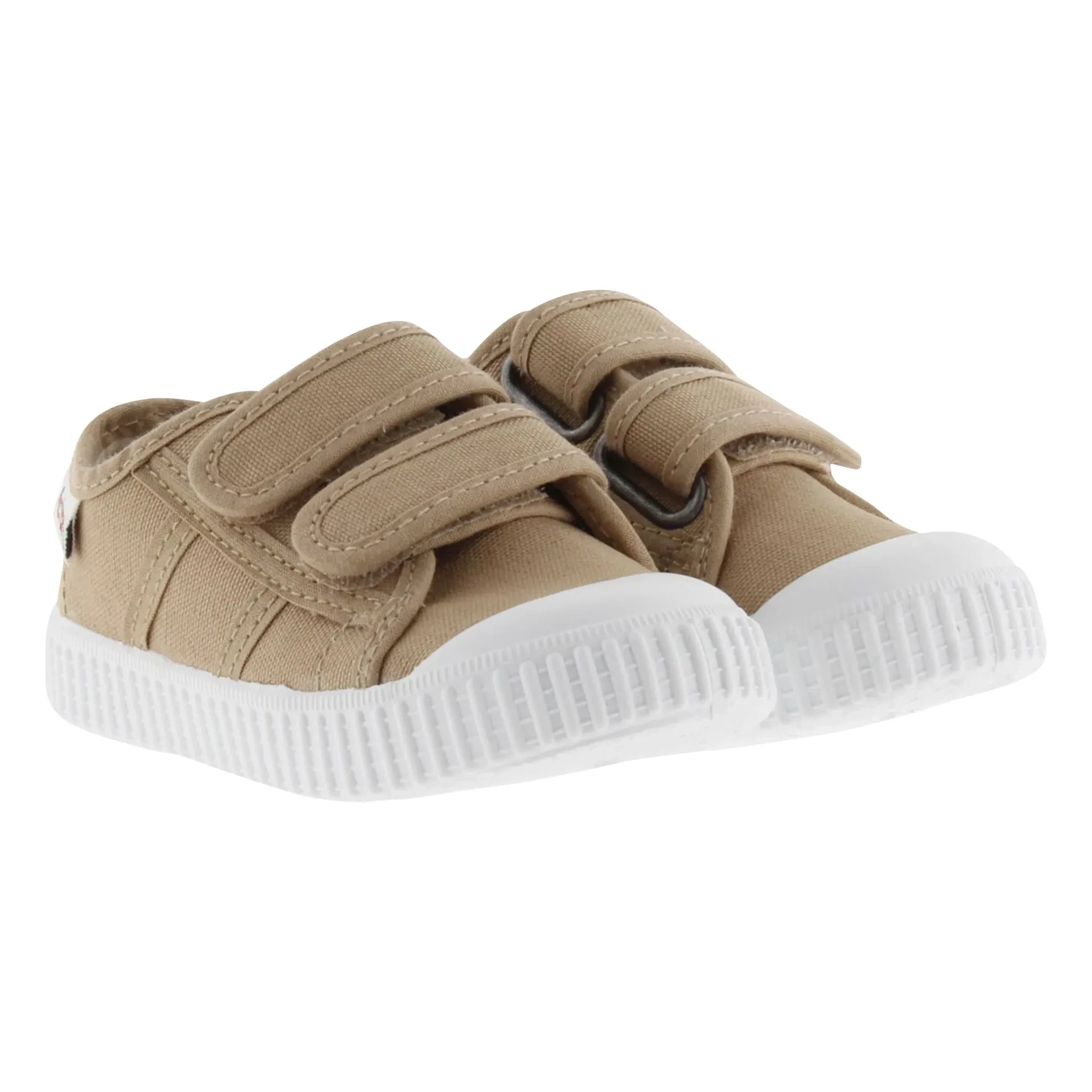 Victoria - Zapatillas Lona Scratch | Camel