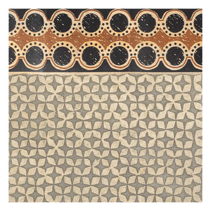 Le Monde Sauvage - Superfrise Blossom Tokio - Set de 9 hojas | Negro
