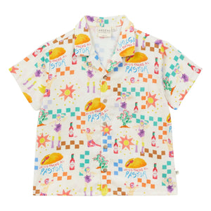 Arsène et Les Pipelettes - Camisa de popelín Mexico | Crudo