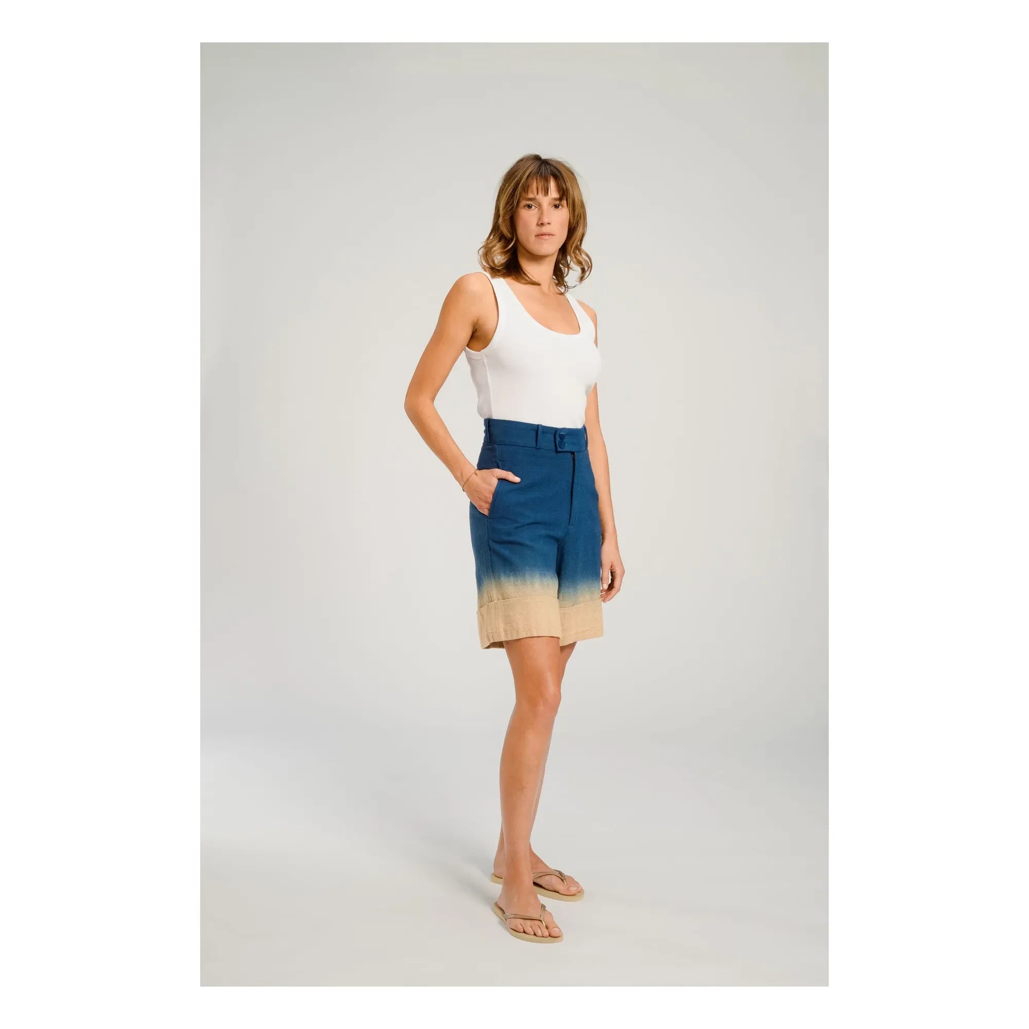 Virginie de Vinster - Bermuda Oga | Azul
