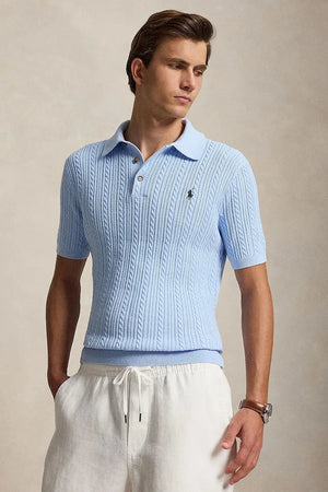 Polo Ralph Lauren Camiseta de algodón con cuello para hombre