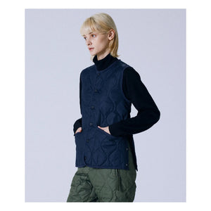 Taion - Chaleco militar sin mangas unisex | Azul marino