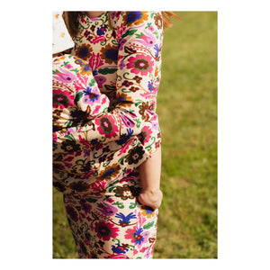 Paloma Collection - Vestido Thelma Mexico Flower - Ropa de mujer | Morado