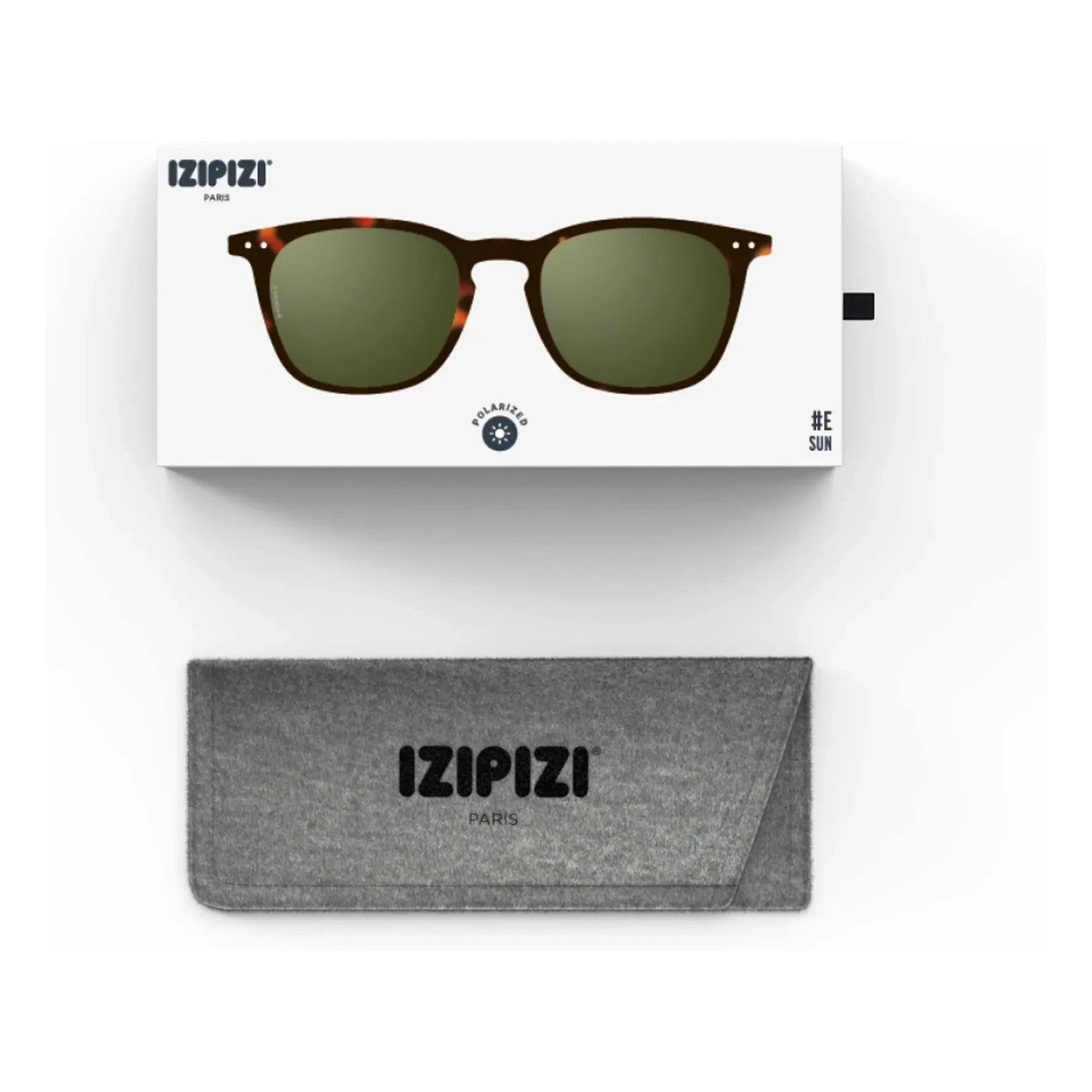 IZIPIZI - Gafas de Sol Polarizadas #E Carey | Marrón