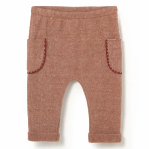 Cozmo - Pantalones Oporto de color rojo ladrillo