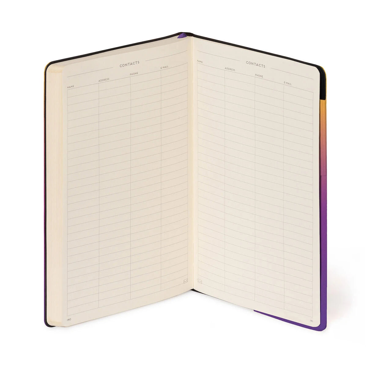 Legami - Cuaderno con Páginas en Blanco y Funda Suave - Vibras de Atardecer - Mi Cuaderno