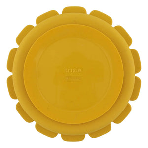 Trixie - Plato con ventosa y divisiones Mr. Lion | Amarillo