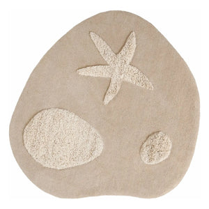 Ferm Living Kids - Alfombra Kove con borlas | Arena