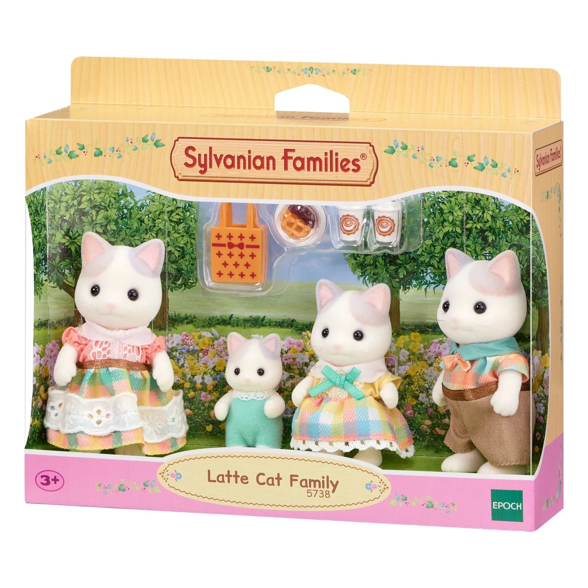 Sylvanian Families - Familia Gato Mocha