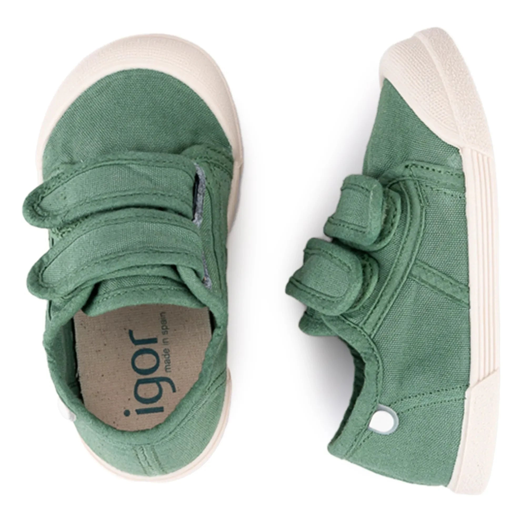 Igor - Zapatillas de lona Double Scratch | Verde