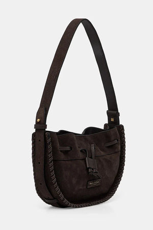 Bolso bandolera de ante para mujer Marc O'Polo