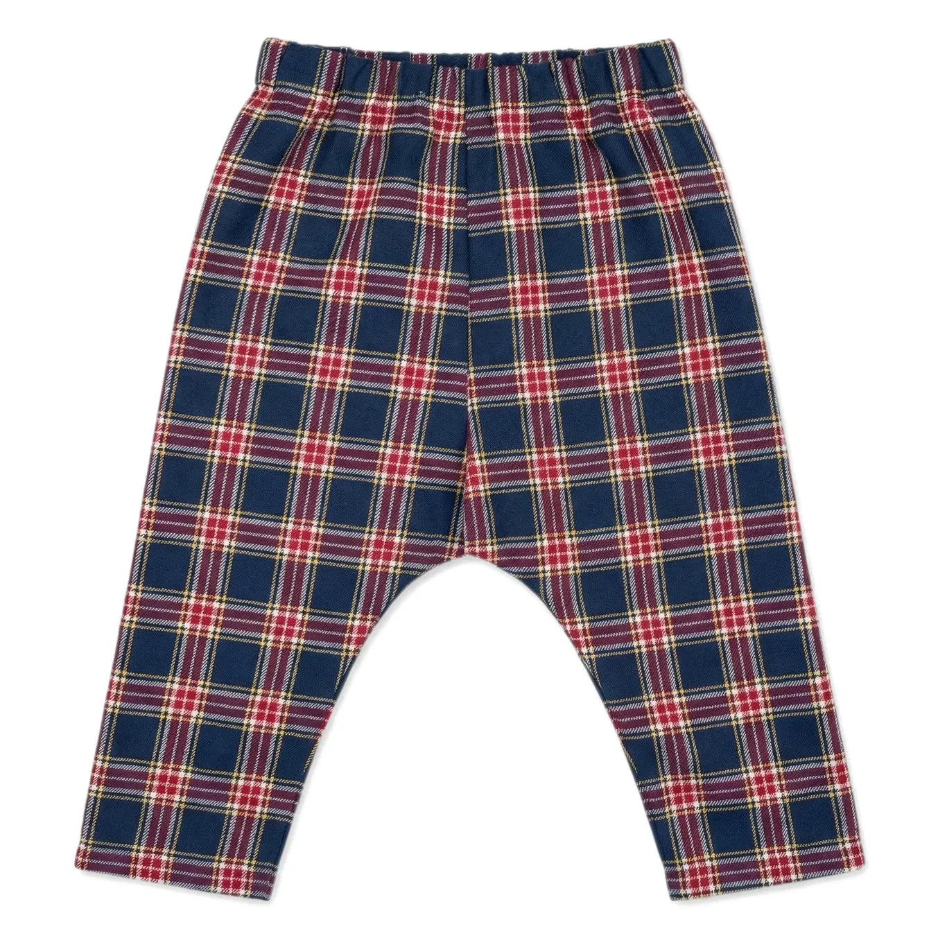 Louis Louise - Jungle Tartan Pantolon | Koyu Mavi
