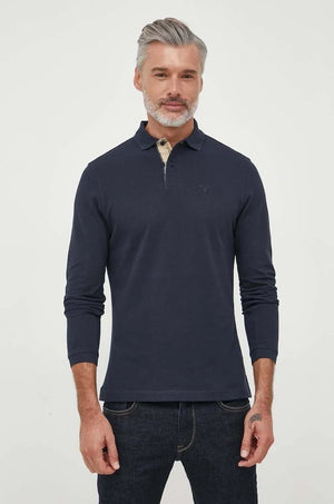 Blusa Barbour de algodón de manga larga