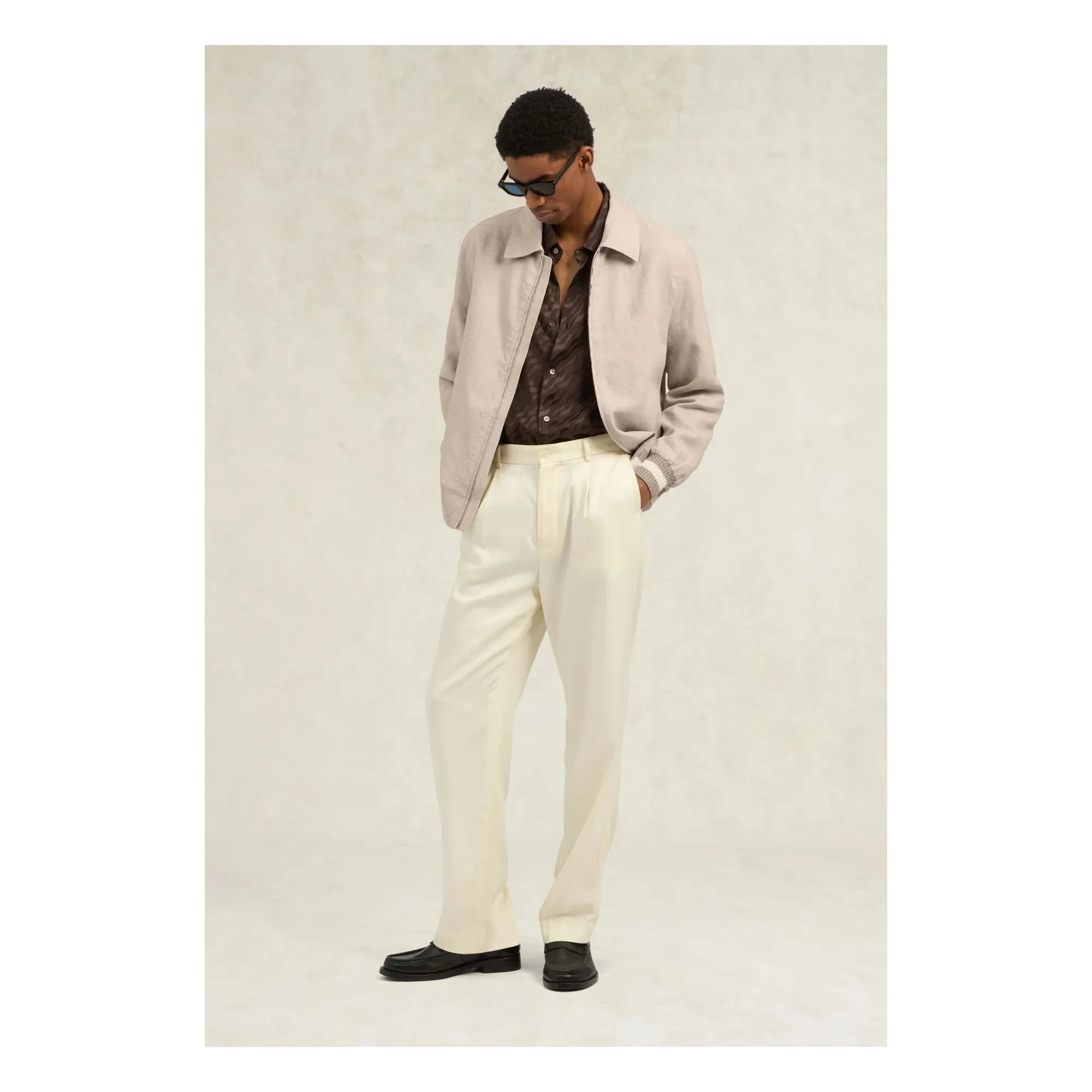 Ché Studios - Chaqueta de Lino Benito | Beige