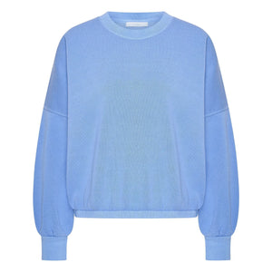 Sudadera de algodón orgánico By Bar - Malyn | Azul