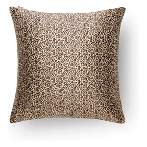 Emily's Pillow - Funda de almohada de seda de morera con estampado de leopardo
