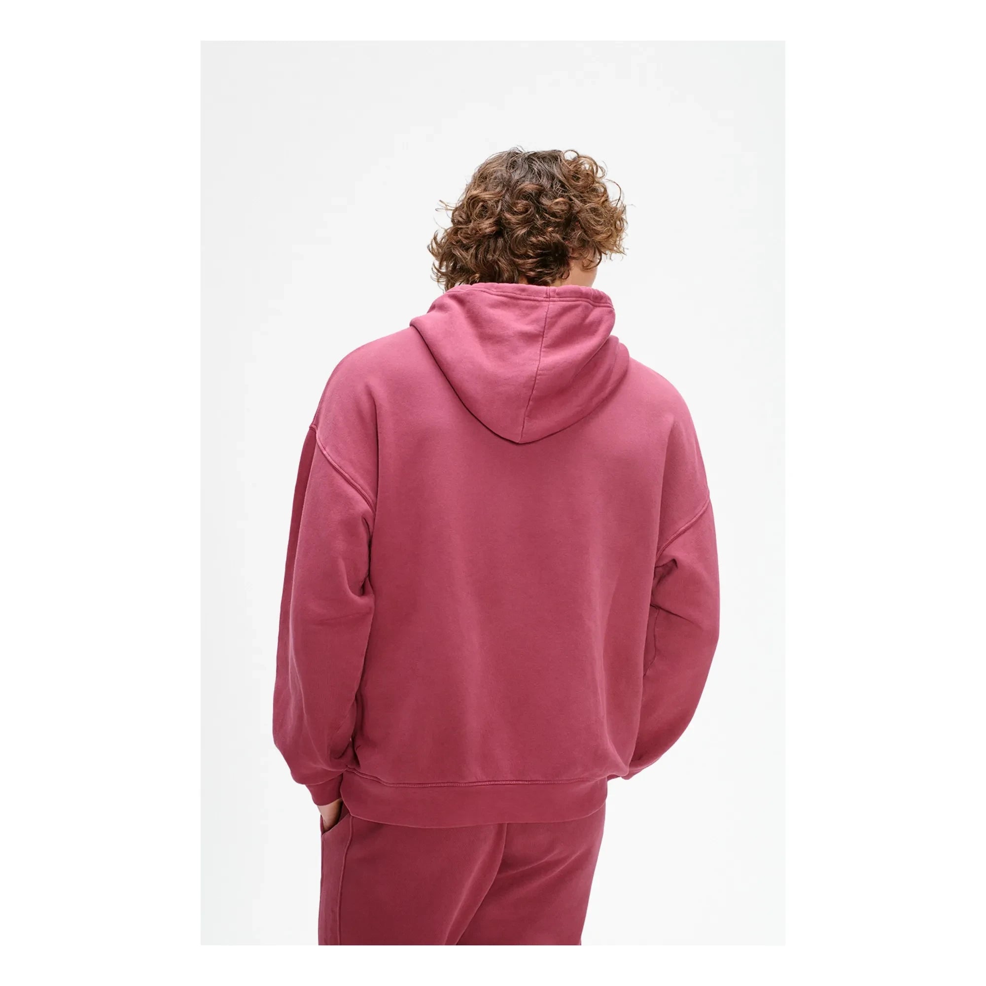 American Vintage - Colaboración American Vintage X Smallable - Sudadera con Capucha Izubird | Crimson
