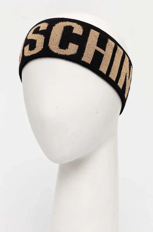 Diadema de lana Moschino