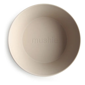 Mushie - Cuencos - Juego de 2 | Vainilla