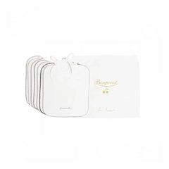Bonpoint - Set de 7 baberos | Blanco
