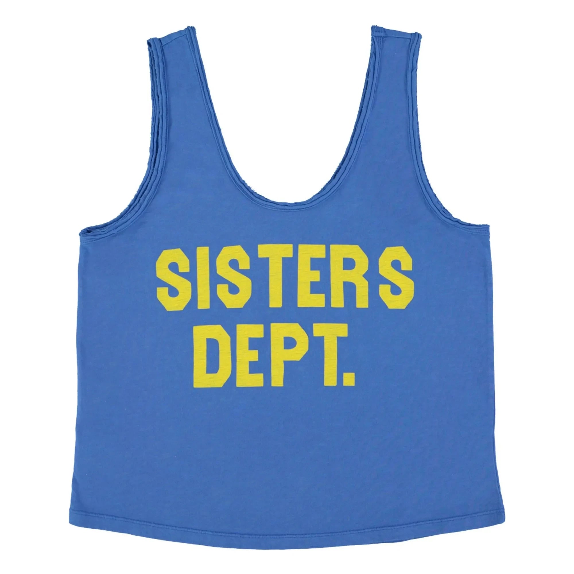 Sisters Department - Camiseta de tirantes Olivia Cotton | Azul