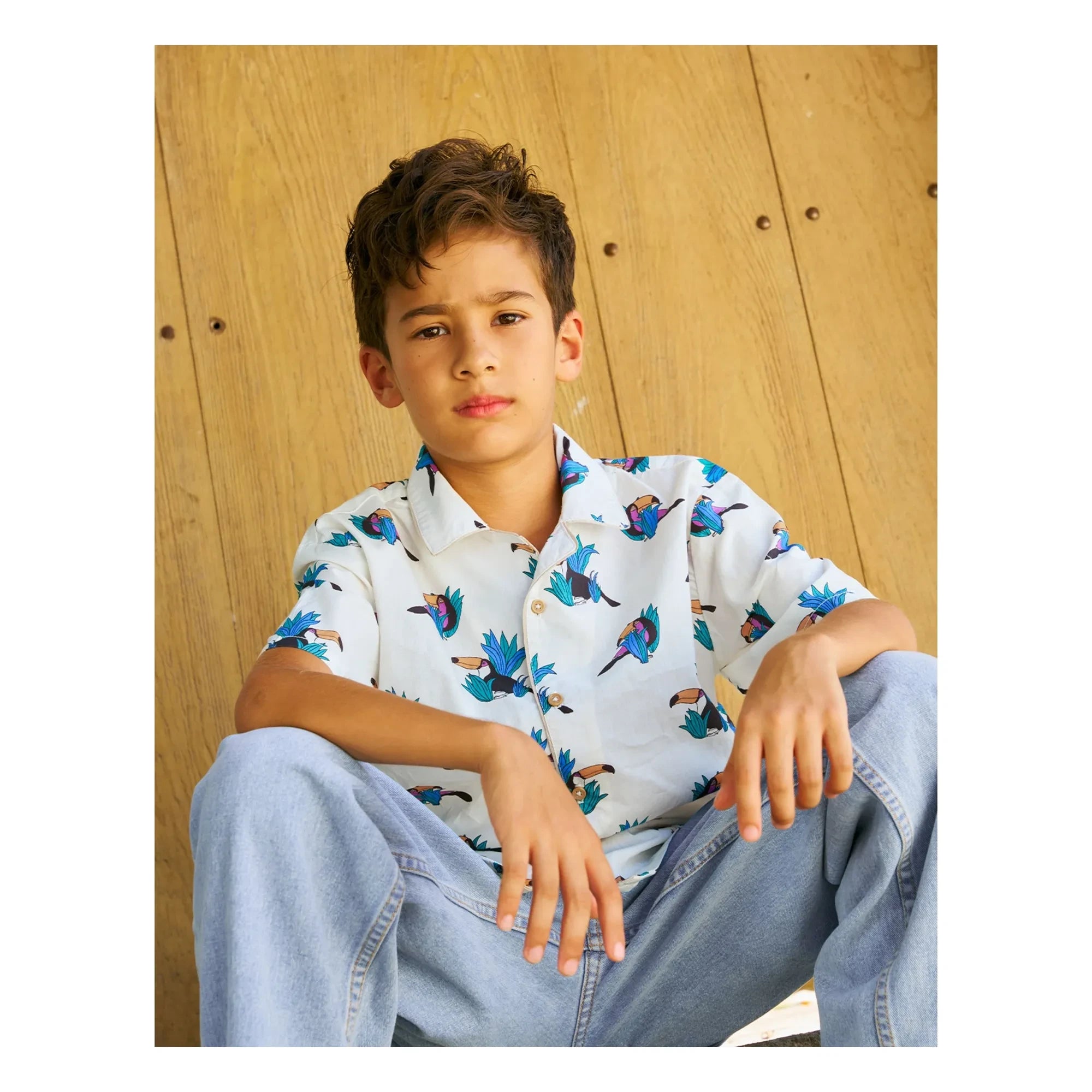 Gingersnaps - Camiseta Swiper Toucans | Blanco