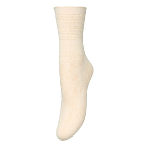 Becksöndergaard - Calcetines de encaje Bloom | Negro
