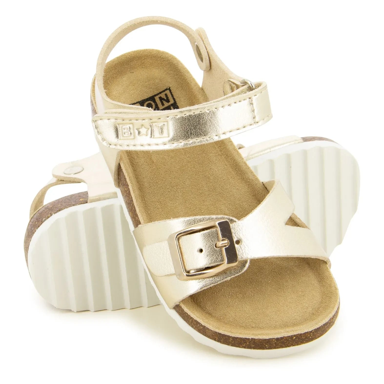 Bonton - Sandalia Memo Sweet | Dorado