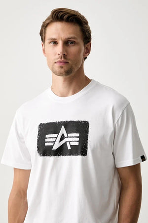 Alpha Industries Camiseta Algodón Hombre Washed Out