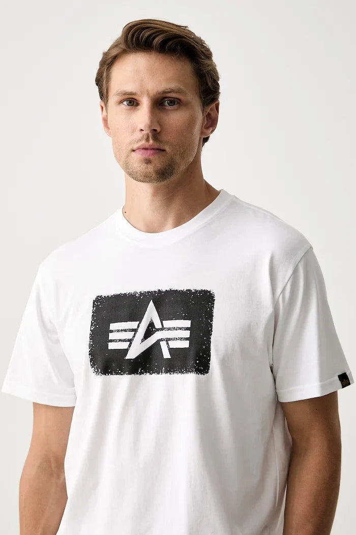 Alpha Industries Camiseta Algodón Hombre Washed Out
