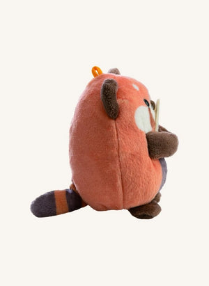 Nici - Panda de Peluche Rojo Akai y Disfraz de Fideos | Naranja