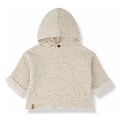 1+ en la familia - Sudadera Bernard | Beige jaspeado