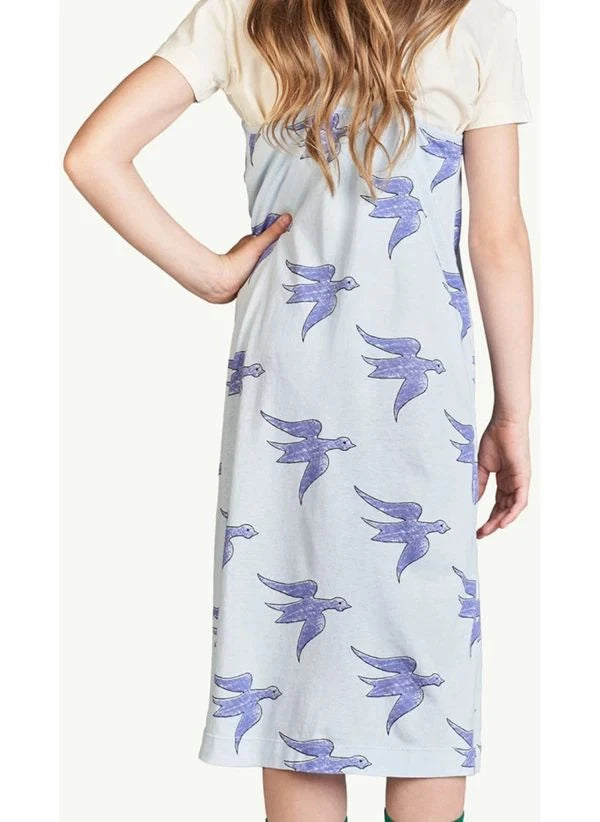 The Animals Observatory - Vestido Gazel Birds | Azul Claro