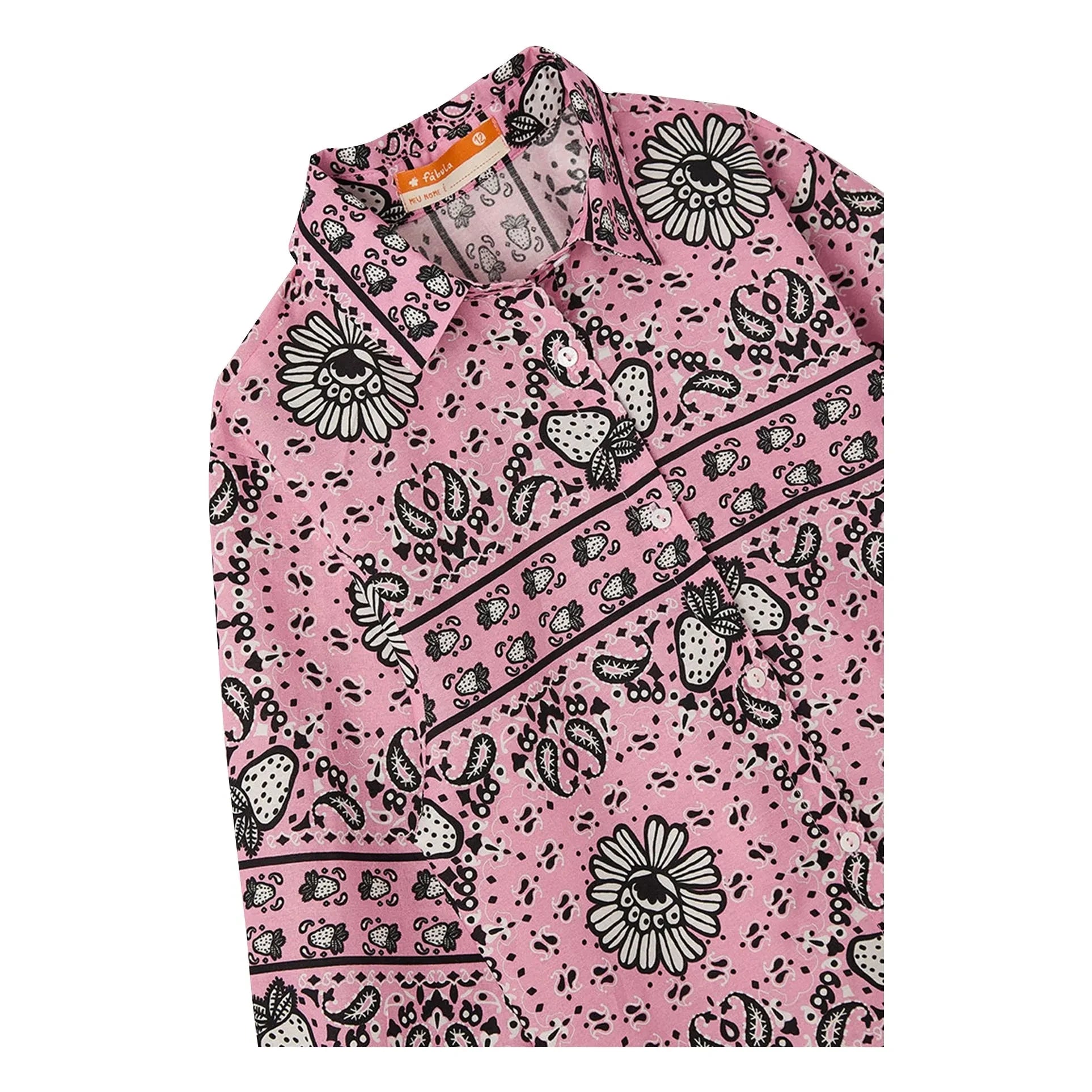 Fábula - Camisa Bandana Rosa