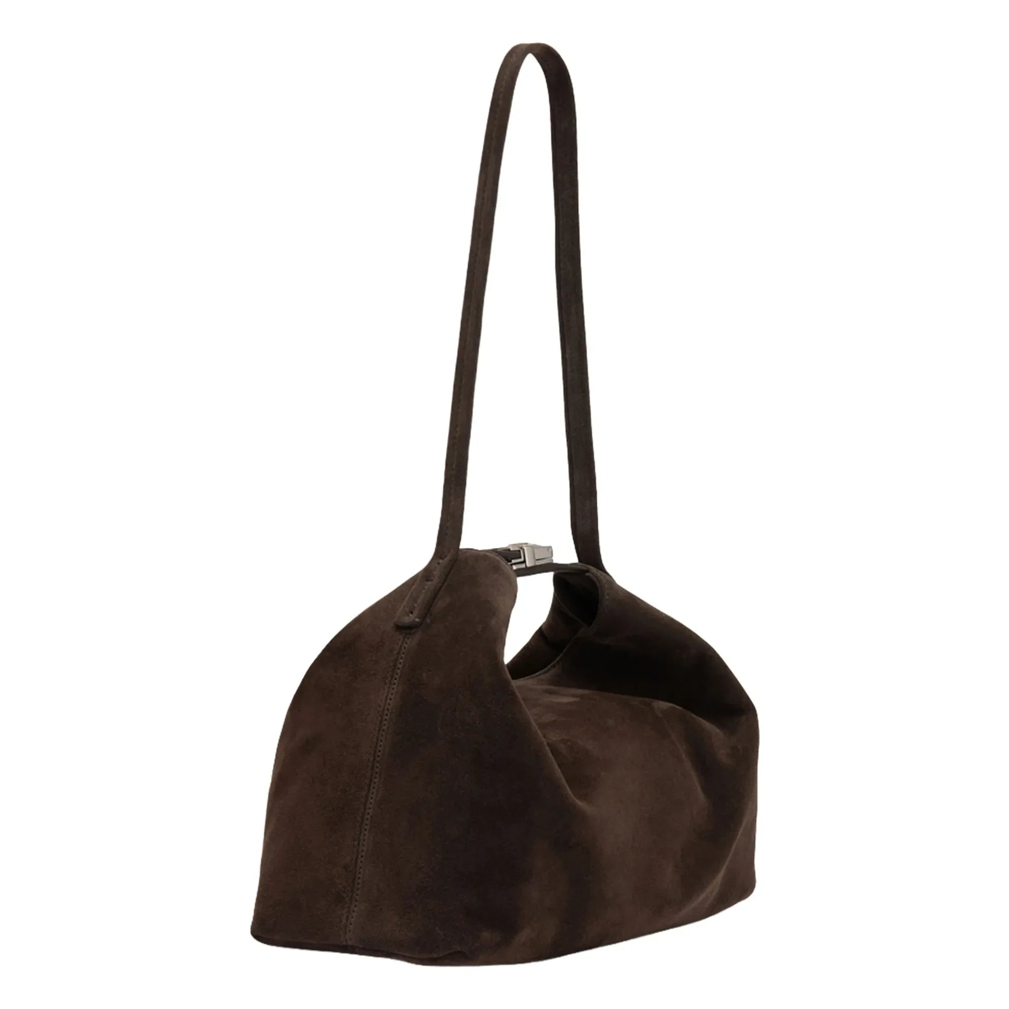 BY FAR - Bolso de ante Bea | Marrón