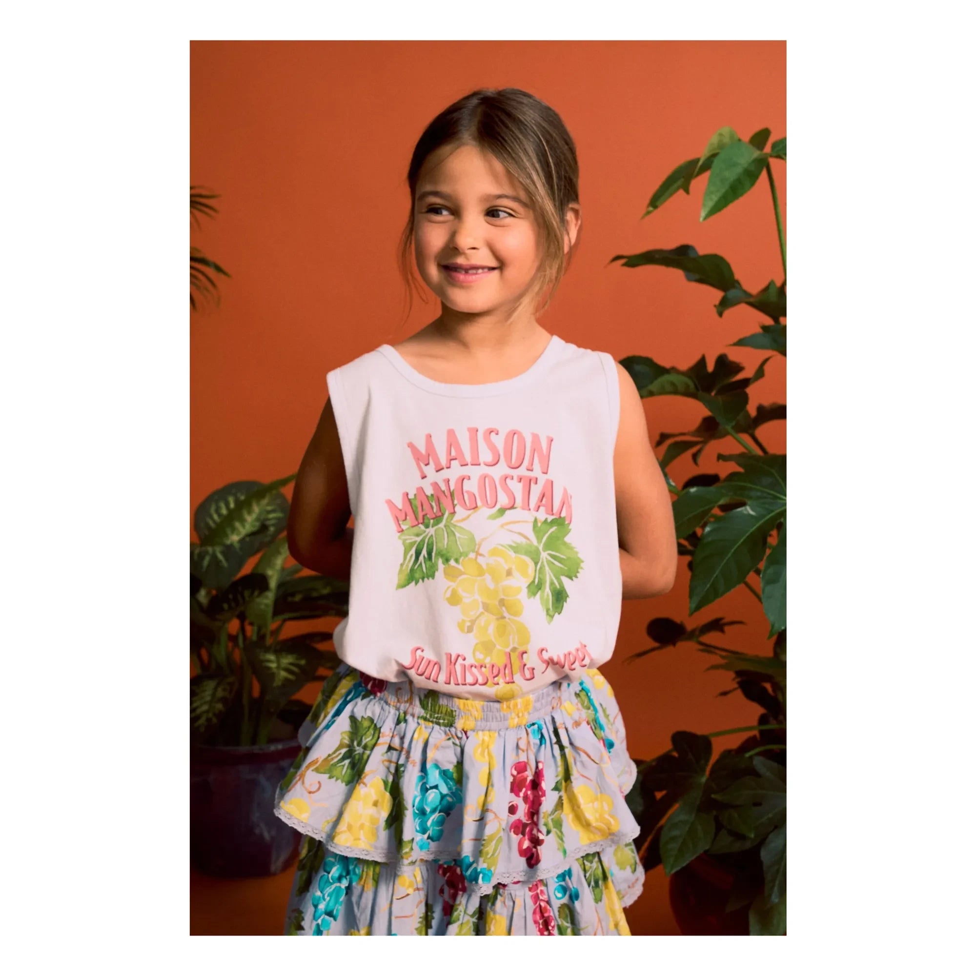 Maison Mangostan - Top de tirantes Parrot | Blanco