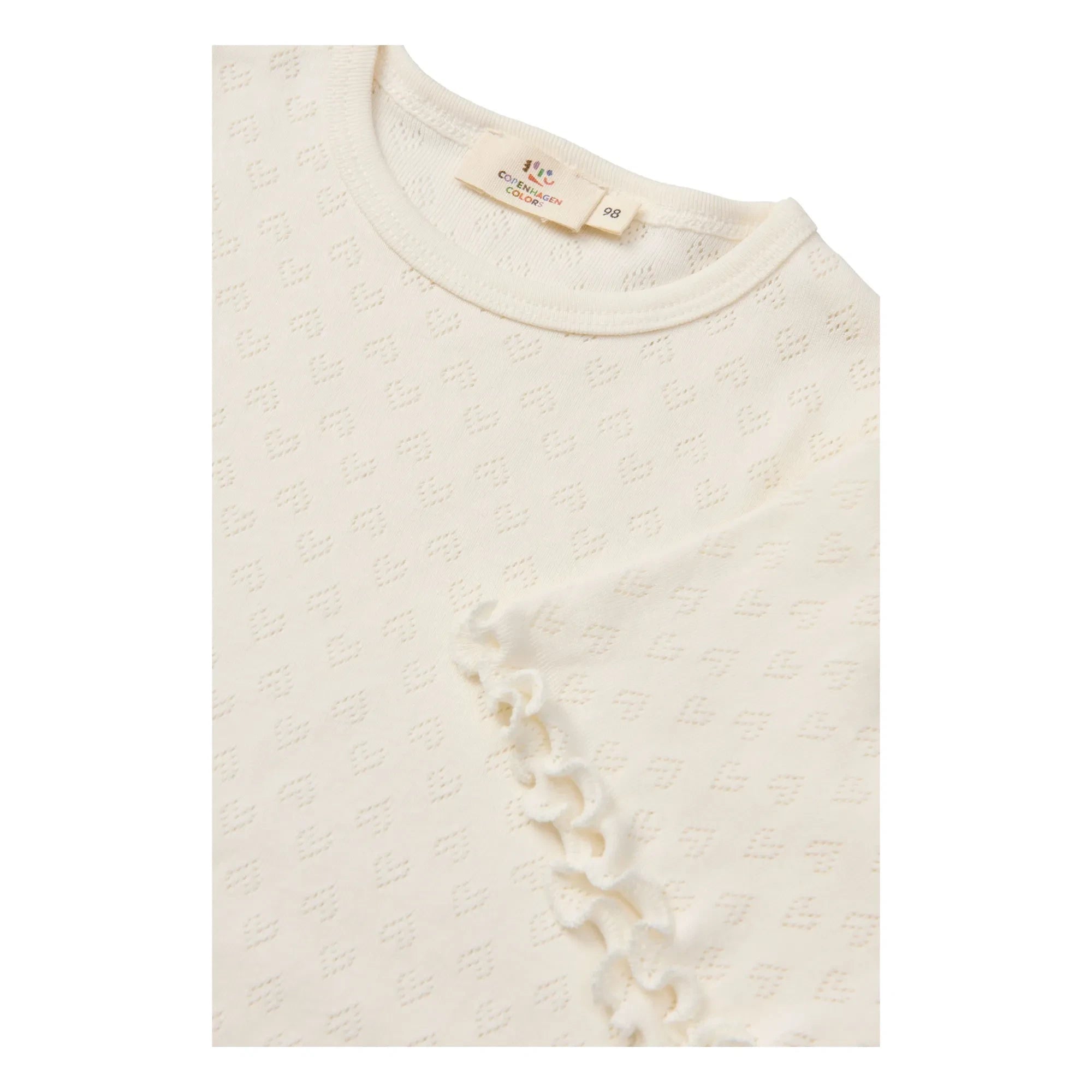 Copenhagen Colors - Camiseta de punto orgánico | Crema