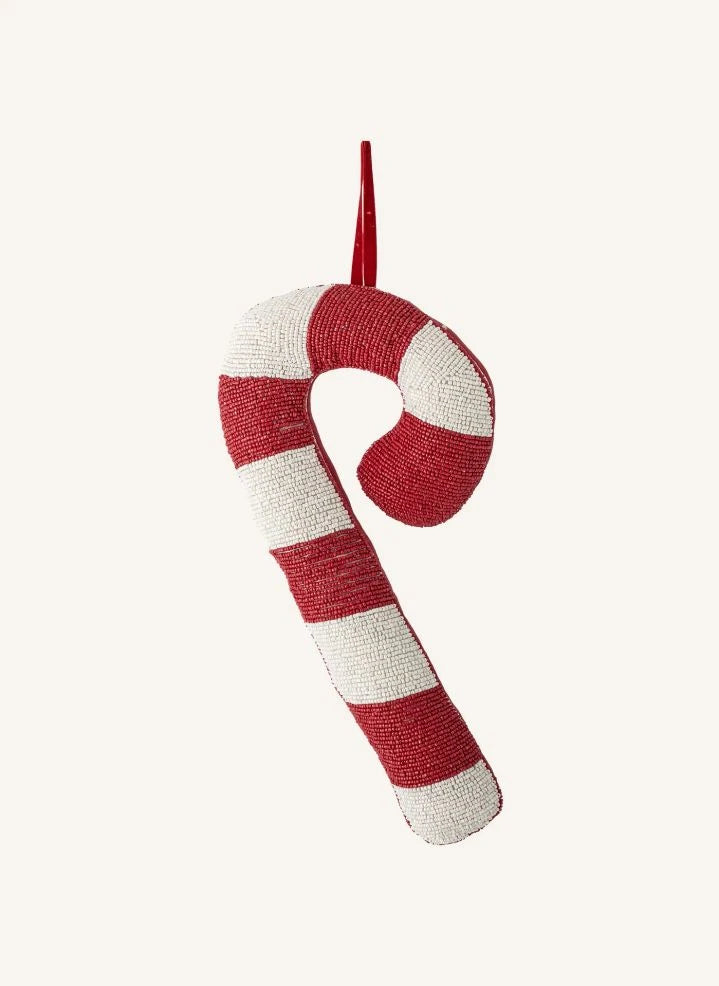 Bloomingville - Decoraciones Navideñas: Bastones de Caramelo | Rojo
