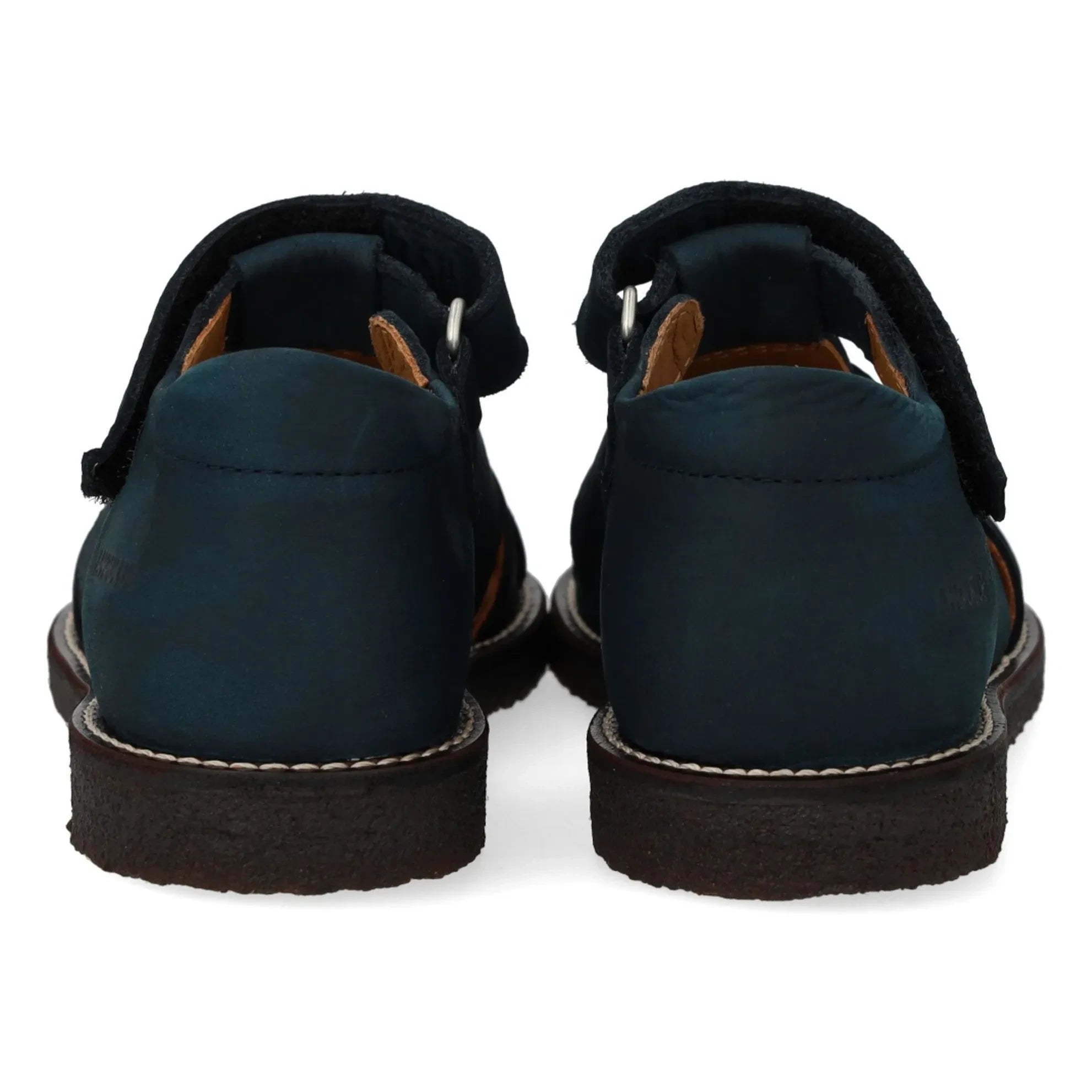 Angulus - Sandalias de pescador de nubuck para niños | Azul marino