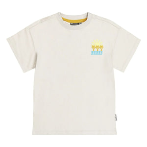 Tumble N'Dry - Camiseta Oversize Saltwater de algodón reciclado | Crudo