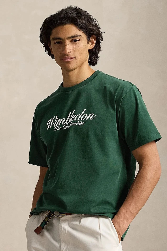 Camiseta de algodón Wimbledon de Polo Ralph Lauren para hombre