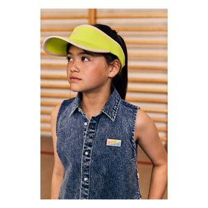 AO76 - Camisa vaquera sin mangas Jacky | Azul