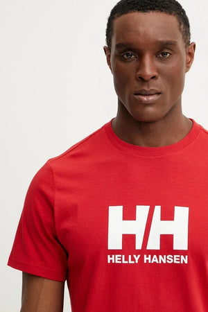 Camiseta de algodón Helly Hansen HH LOGO