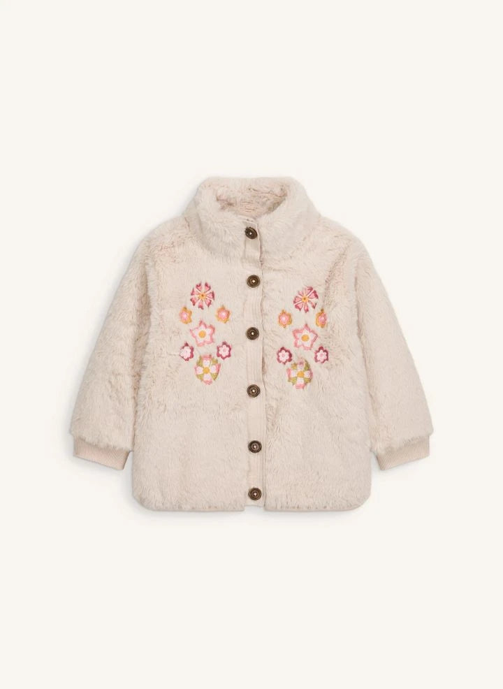 Louise Misha - Chaqueta Rosinna efecto piel | Crema