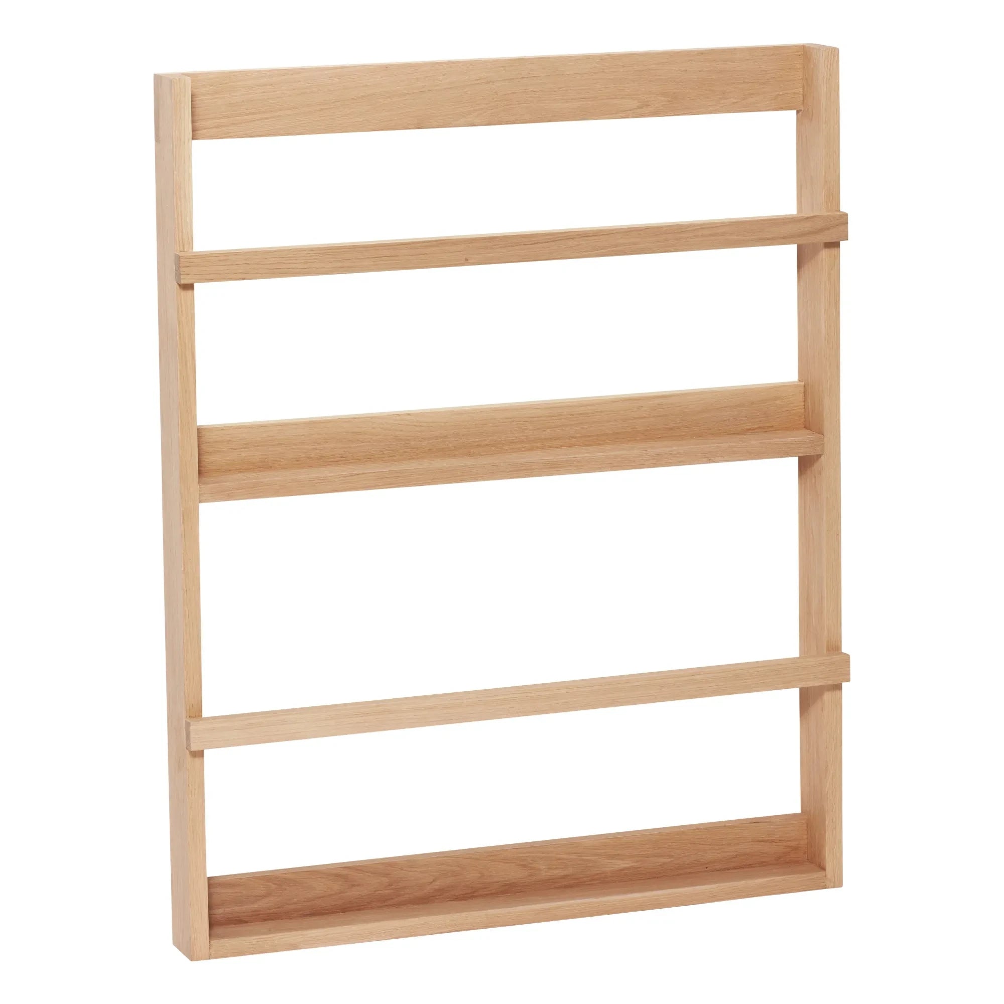 Hübsch - Estantería de pared de roble