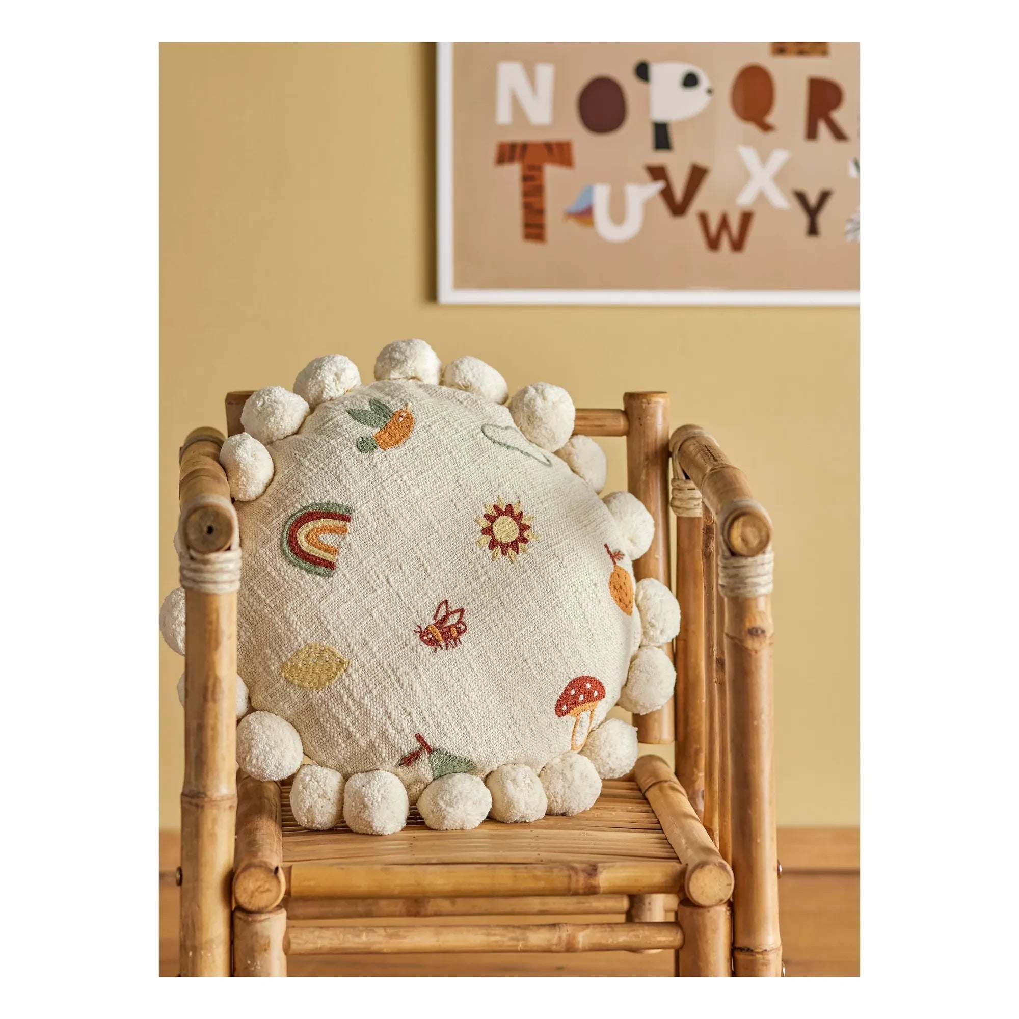Bloomingville Mini - Cojín Agnes | Beige