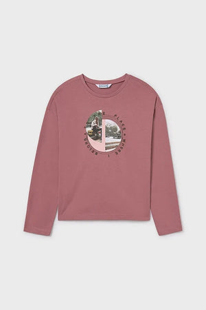 Blusa de manga larga Mayoral para niña