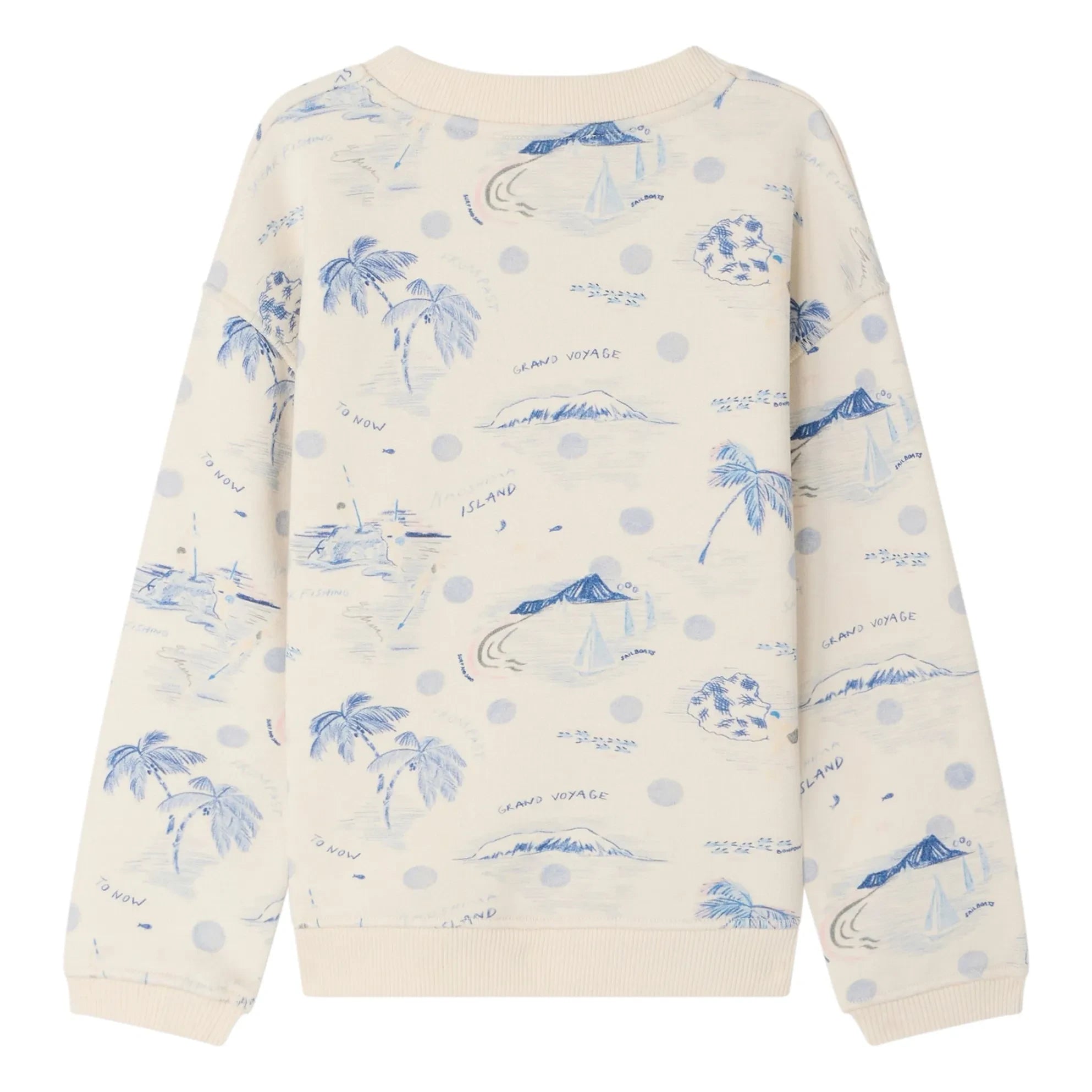 Bonpoint - Sudadera de algodón orgánico Tonino | Crudo
